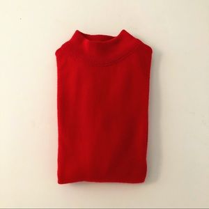 Sz M Red Keneth Too Pullover Sweater